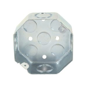 ITSA/(BTA)-CAJA OCTAGONAL GALV. 4X4"  1/2"-3/4"