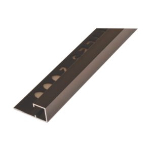 UNIPERFIL DE ALUMINIO COBRE BRILLO EUROMULTIUSOS 2.5 ML X 12MM TILES