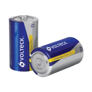 46311 - PILA D ZINC-CARBON C/2 PZS VOLTECK