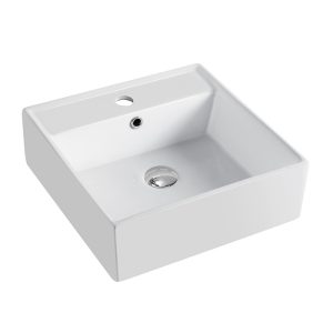 LAVABO SENA BLANCO 410X410X145 MM FONCER