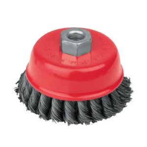 116633 - CARDA DE COPA 5" TRENZADO FINO ENTRADA 5/8 AKSI