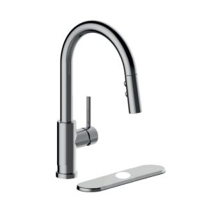GF-M401 - MEZCLADORA FREGADERO 8" C/ ROCIADOR COFLEX
