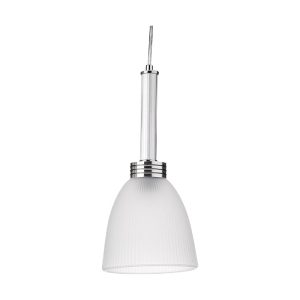 4200 - CANDIL COLGANTE DECORADO TULIPAN VIDRIO SATINADO 1 PZ ADIR