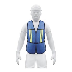 21027 - CHALECO AZUL CON CINTAS DOBLES CHS-200A TRUPER