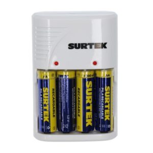 CP4 - CARGADOR PARA 4 PILAS SURTEK