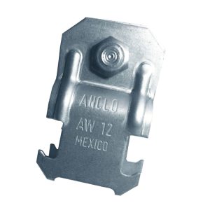 AW 12 - ABRAZADERA UNICANAL 1/2 PARED DELGADA ANCLO