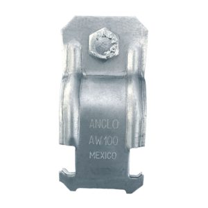 AW 100 - ABRAZADERA UNICANAL 1" PARED DELGADA ANCLO