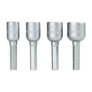 B-59265 JGO EXTENSIONES MAGNETICAS HEX 5/16-3/8-7/16-1/2 MAKITA