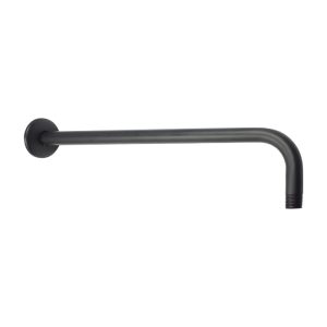 45BN BRAZO REDONDO 39CM C/CHAPETON ACERO INOX ACAB NEGRO RUGO