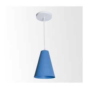 MX-CL1820-3 - LUMINARIO COLGANTE EN LAMINA DE ACERO DISPONIBLE EN COLOR AZUL  MAXXI