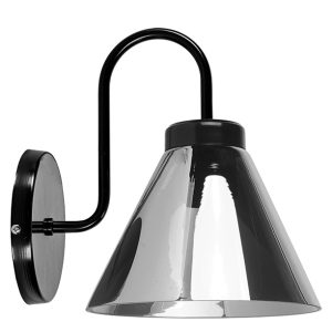 MX-AR8025 - ARBOTANTE EN VIDRIO SOPLADO COLOR DEGRADADO CROMO BASE METÁLICA Y CABLE NEGRO  MAXXI