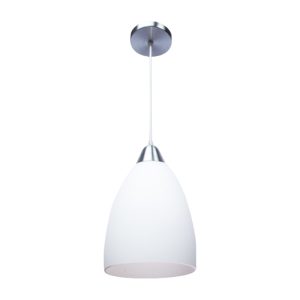 MX-CL1810/TRA - LUMINARIO ACERO VIDRIO SOPLADO TRANSPARENTE  MAXXI