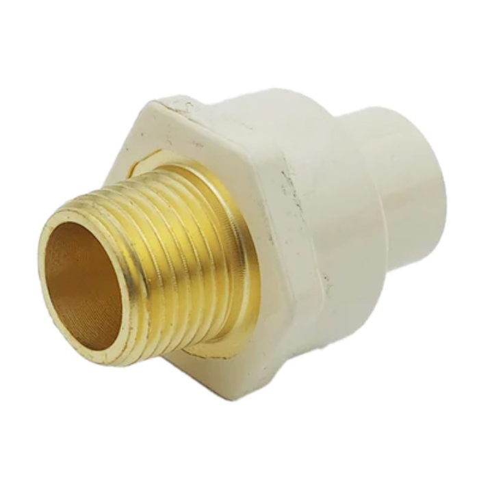 ADAPTER MACHO INSERTO BRONCE CPVC 1/2” | Blanquita