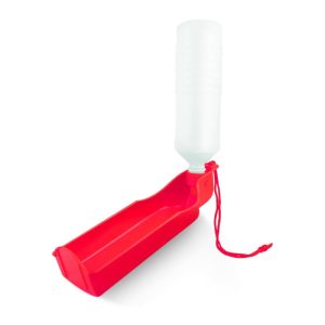662302 BEBEDERO PORTATIL PARA PERRO MEDIANO (500 ml) ROJO PETIT