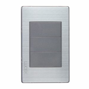 BP1200-M/A - PLACA METÁLICA CIEGA ANONIZADO LUCEK