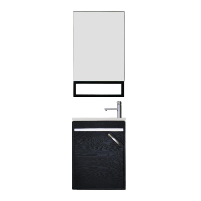 GABINETE NAPOLES 79X48 CM CON PLACA Y ESPEJO INEMA (SR)