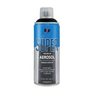 PINTURA SPRAY NEGRO MATE SUPER ANMS00 BYP
