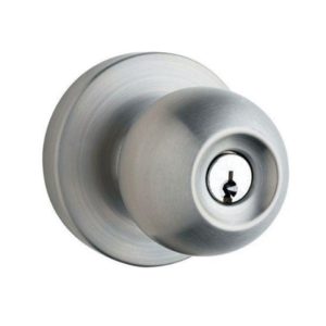 CERRADURA KOVAC CPT15AI PERILLA TUBULAR ACERO INOX. LL-BOTON