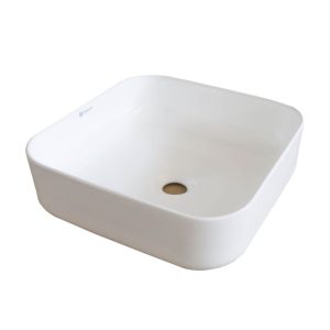 LAVABO DANUBIO BLANCO 385X385X140 MM FONCER