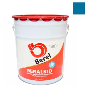 CUBETA ESMALTE BERALKID AZUL REGIO 430 (OPORTUNIDAD)
