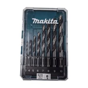D77257 SET BROCAS 3 PUNTAS ESPIRAL MM 8PZAS MAKITA