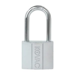 CH150 CANDADO DE HIERRO GRIS KOVAC GANCHO LARGO 50MM