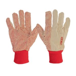 103706 GUANTES DE LONETA C/PUNTOS  UNITALLA AKSI