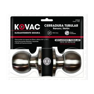 PT01 CERRADURA TUBULAR C/LLAVES AI KOVAC  (BTA)