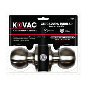 PT02 CERRADURA TUBULAR C/LLAVES LA KOVAC  (BTA)