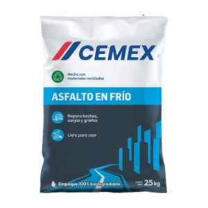 ASFALTO EN FRIO CEMEX 25KG