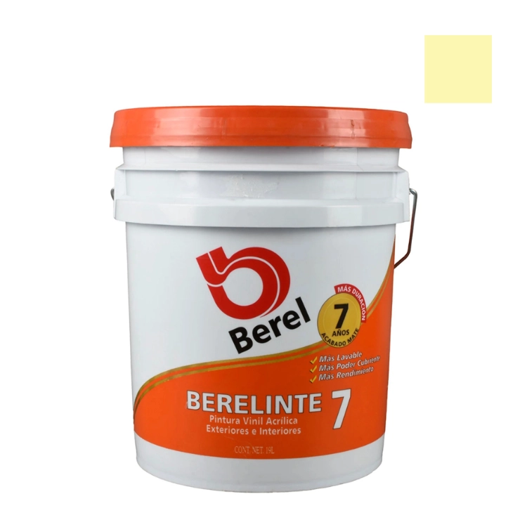 PINTURA BERELINTE VINIL # 810 MARFIL CUBETA