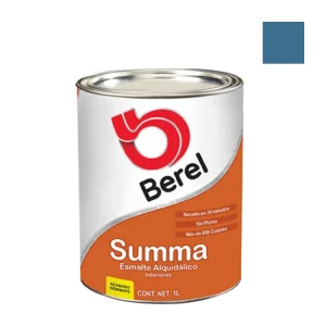 PINTURA SUMMA # 630 ESMALTE AZUL MEDIANO LITRO