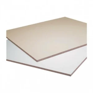 TRIPLAY MDF C/MELAMINA BLANCA 2/C  5/8…4X8