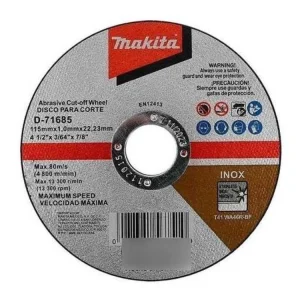 D79974 DISCO DE CORTE ECO 4 1/2 X  7/8 X  1.0MM MAKITA