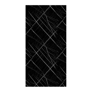 LAMINA PVC MARMOL NEGRO 122X244 CM TILES