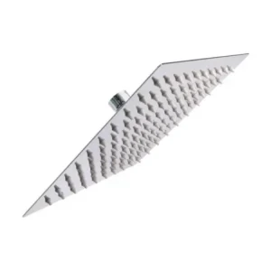 44UCB REGADERA DELGADA CUADRADA 8"X8" ACERO INOX RUGO