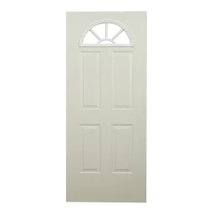 PUERTA  MOD PANEL CLASICA ARENA 4 PAN INS MEDIA LUNA .90X2.13