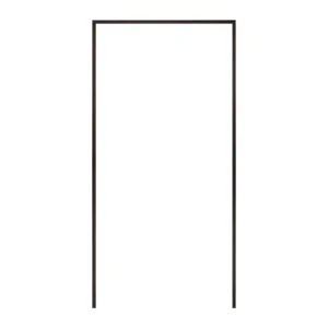 MARCO METALICO PRE-ENSAMBLADO UNIVERSAL CHOCOLATE .75X2.20