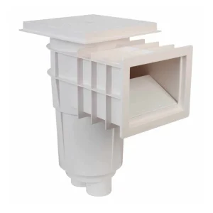 DESNATADOR DE TAPA CUADRADA CON CANASTILLA 2" BLANCO PANDA