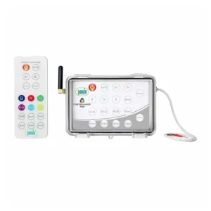 CONTROLADOR CON CONTROL REMOTO PARA LAMPARA LED 300W 12VCA