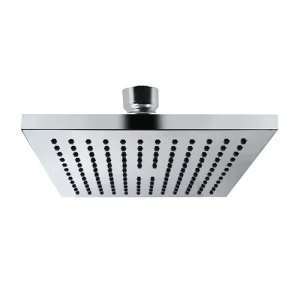 RGCU321PL8 REGADERA CUADRADA 8" CROMO GENFLUX