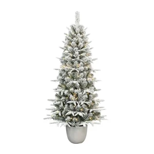 ARBOL NAVIDEÑO CON LUCES CALIDAS INTEGRADAS 1.50M