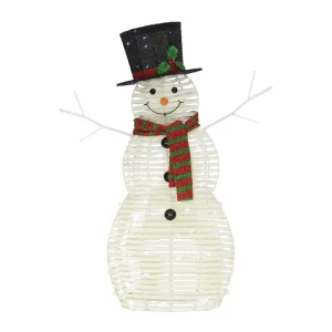 MUÑECO DE NIEVE 8M CON LUCES LED