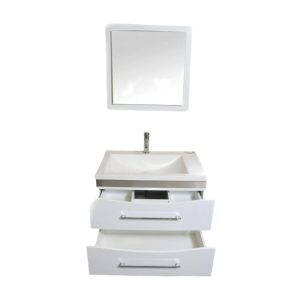 SET DE BAÑO ESTAMBUL 76X45X50 CM (LAVABO-MONOMANDO-ESPEJO) DIOREM